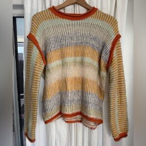 Urban Outfitters Colorful Striped Sweater